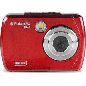 Polaroid IS048 Waterproof Digital Camera 16MP Red Action Cam NEW
